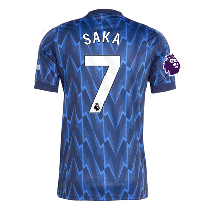 Arsenal Away Jersey Bukayo Saka #7 2025/2026