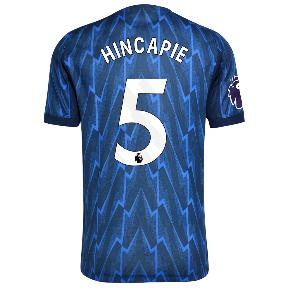 Arsenal Away Jersey Piero Hincapié #5 2025/2026