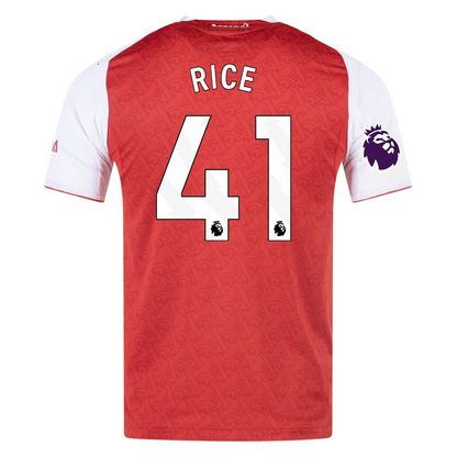 Arsenal 25/26 Home Jersey Declan Rice #41