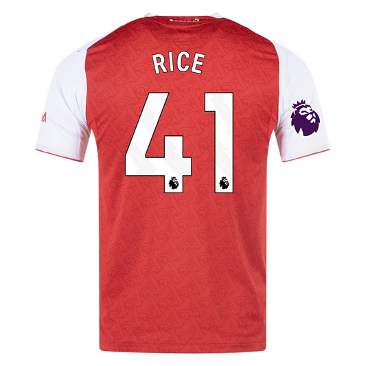 Arsenal 25/26 Home Jersey Declan Rice #41