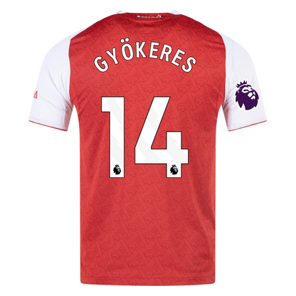 Arsenal 2025/2026 Home Red Viktor Gyökeres #14
The Striker King The New Number 14
