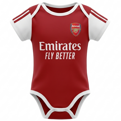 Arsenal 25/26 Home Baby Onesie Bodysuit