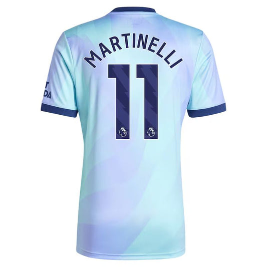 Arsenal 24/25 Third Jersey Martinelli #11 back