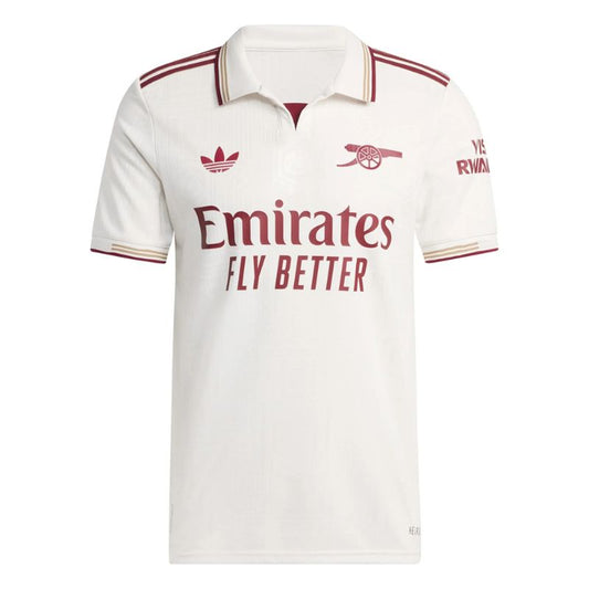 Arsenal 25/26 Third Jersey (White) front
