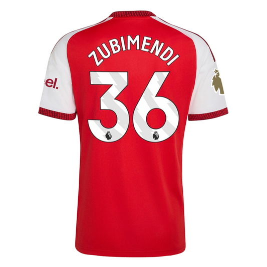 Arsenal 26/27 Home Jersey Martín Zubimendi #36