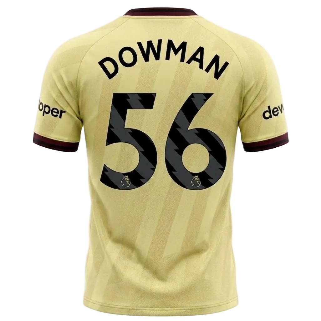 Arsenal 26/27 Third Jersey Max Dowman #56