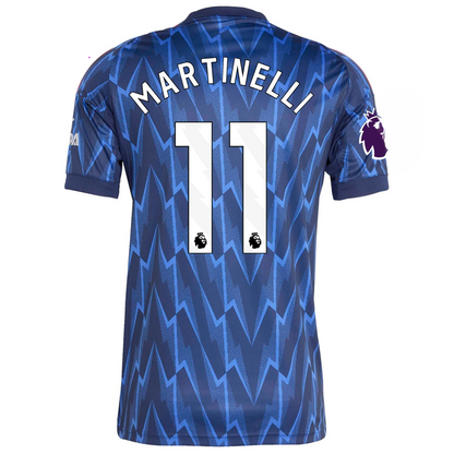 Arsenal Away Jersey Gabriel Martinelli #11 2025/2026