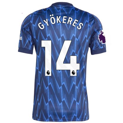 Arsenal Away Jersey Viktor Gyökeres #14 2025/2026
