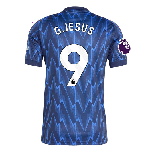 Arsenal 25/26 Away Jersey G. Jesus #9