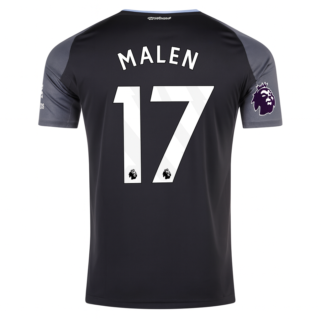 Aston Villa 2025/26 Away Jersey Donyell Malen #17