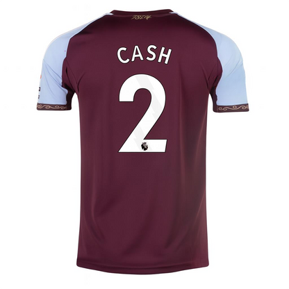 Aston Villa 2025/26 Home Jersey Matty Cash #2