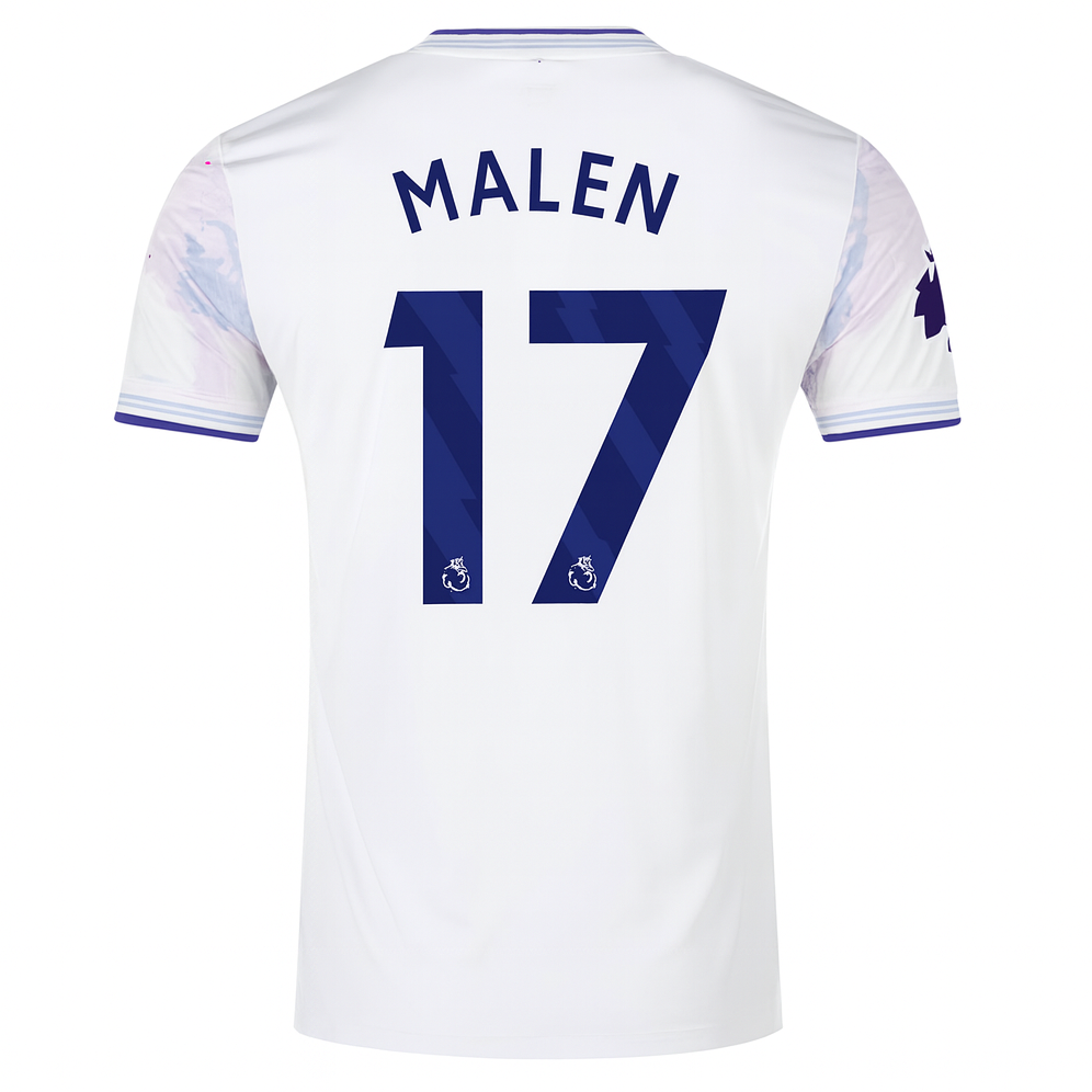 Aston Villa 2025/26 Third Jersey Donyell Malen #17