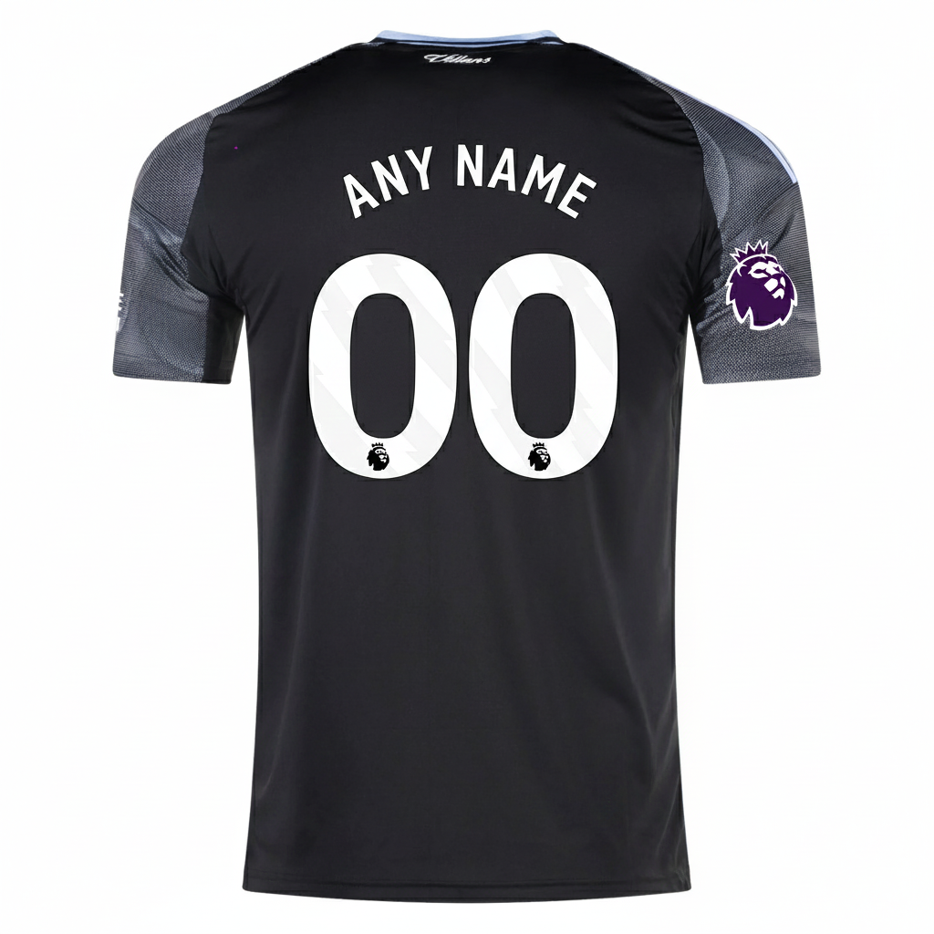 Aston Villa 2025/26 Away Jersey Custom