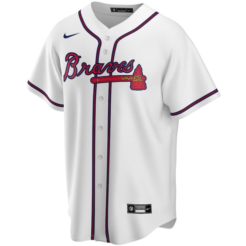 Atlanta Braves Home Custom Jersey front