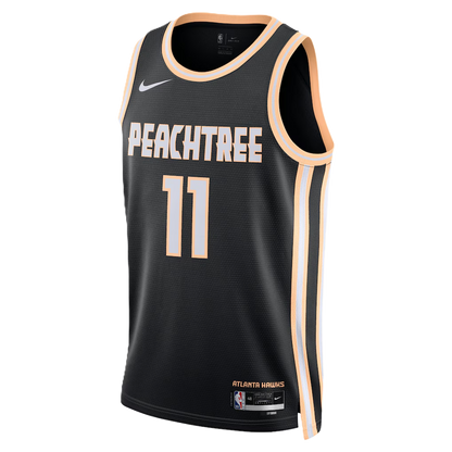 Atlanta Hawks Black 2025-2026 City Edition Jersey Trae Young #11