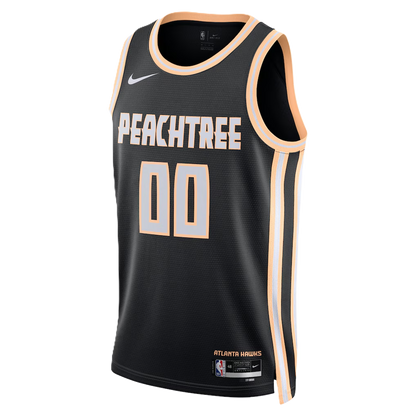 Atlanta Hawks Black 2025-2026 City Edition Jersey Custom