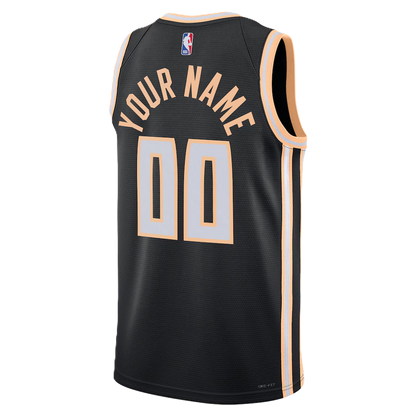 Atlanta Hawks Black 2025-2026 City Edition Jersey Custom