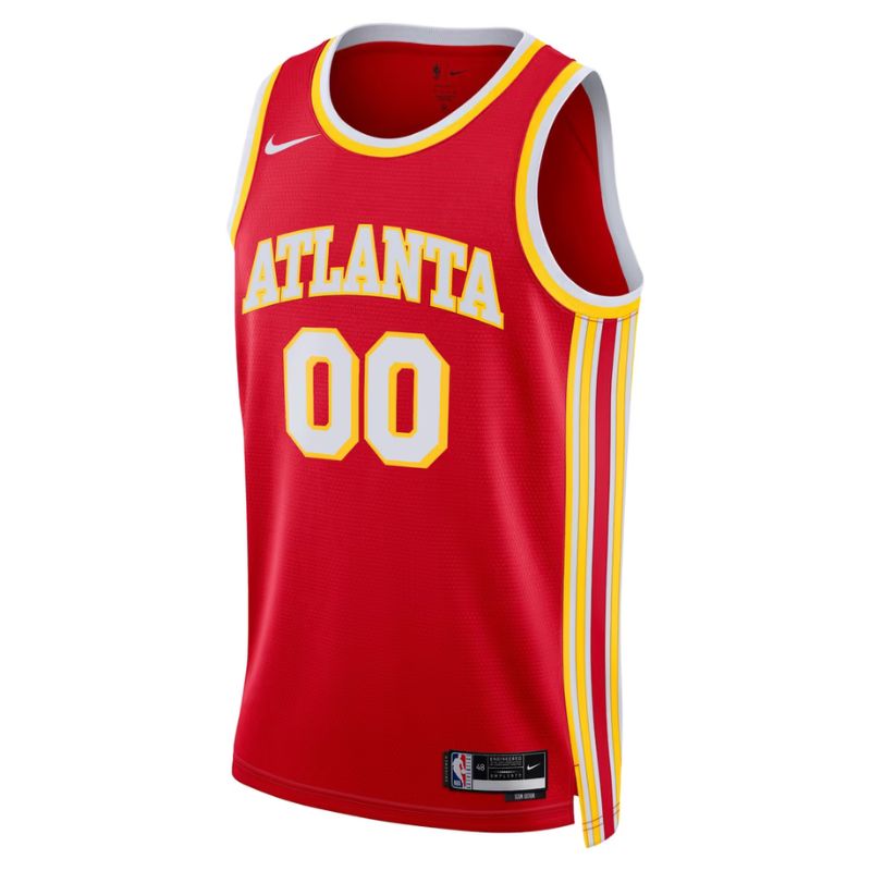 Atlanta Hawks Red 2026-2027 Icon Edition Jersey Custom front