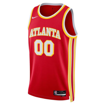 Atlanta Hawks Red 2026-2027 Icon Edition Jersey Custom front