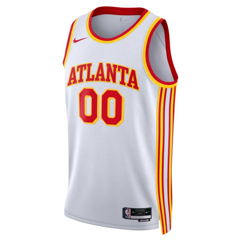 Atlanta Hawks White 2026-2027 Association Edition Jersey Custom front
