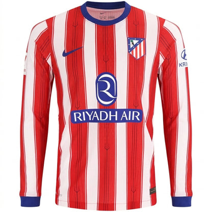 Atletico Madrid 26/27 Home Long Sleeve Jersey