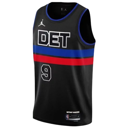 Detroit Pistons Black Statement Jersey Ausar Thompson #9