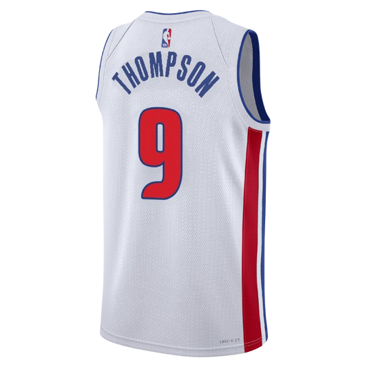 Detroit Pistons White Association Jersey Ausar Thompson #9