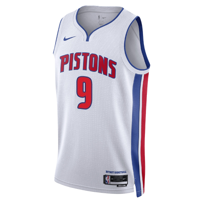 Detroit Pistons White Association Jersey Ausar Thompson #9