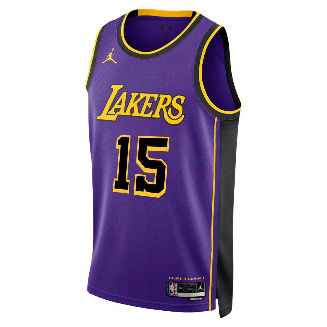 Los Angeles Lakers Purple Statement Jersey Austin Reaves #15