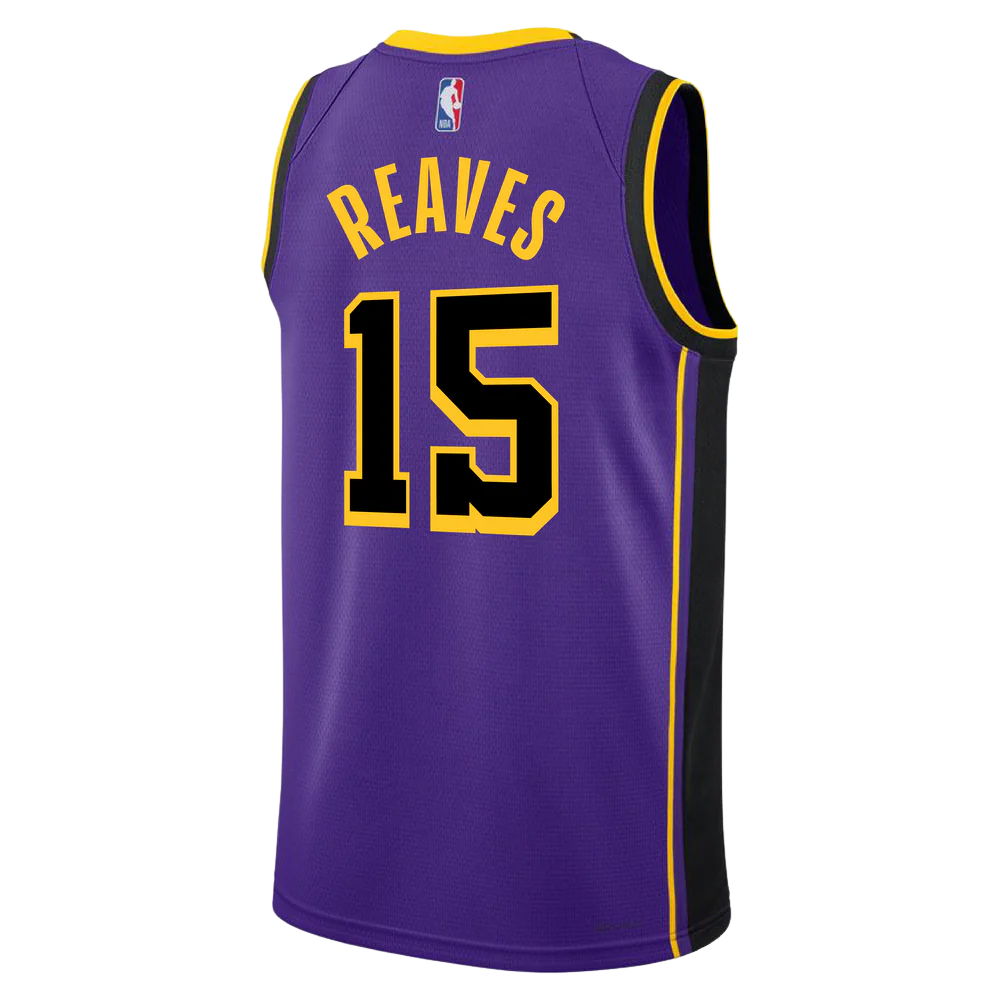 Los Angeles Lakers Purple Statement Jersey Austin Reaves #15