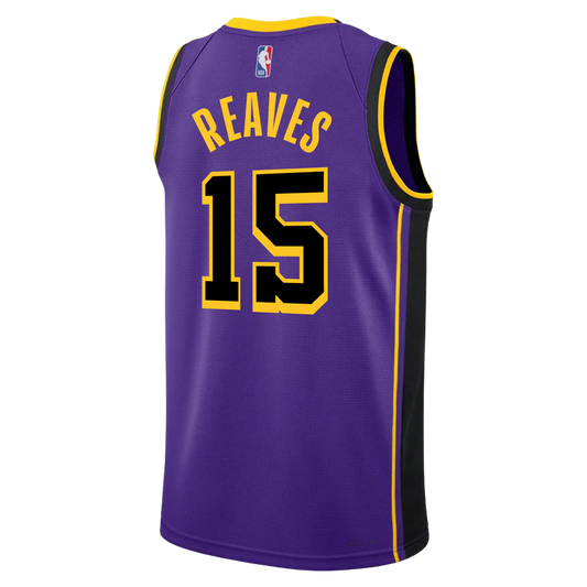 Los Angeles Lakers Purple Statement Jersey Austin Reaves #15