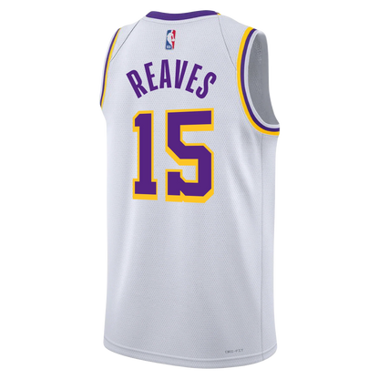 Los Angeles Lakers White Association Jersey Austin Reaves #15