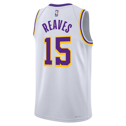 Los Angeles Lakers White Association Jersey Austin Reaves #15