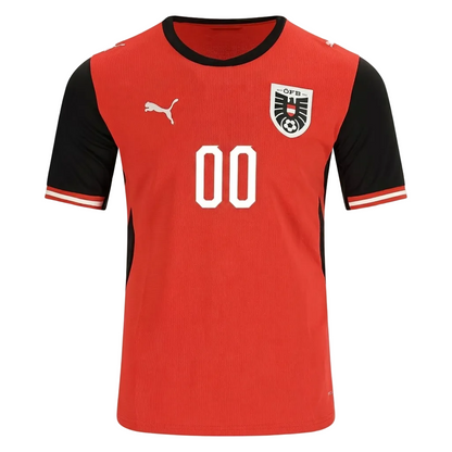 Austria 2026 Home Jersey Custom
