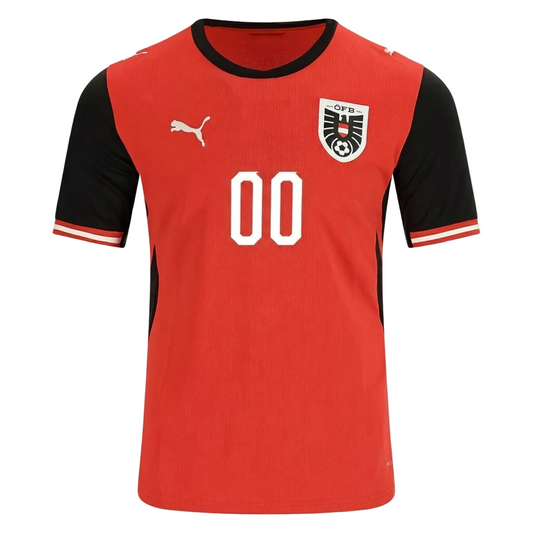 Austria 2026 Home Jersey Custom