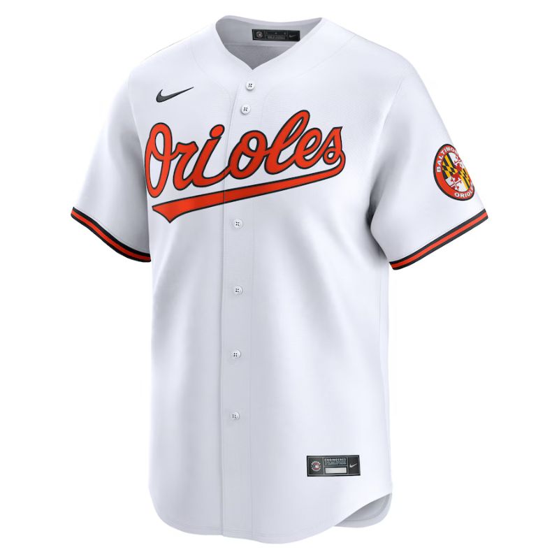 Baltimore Orioles Home Custom Jersey front