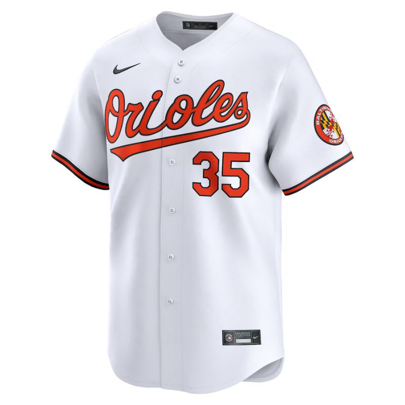 Baltimore Orioles Home Jersey Rutschman #35 front