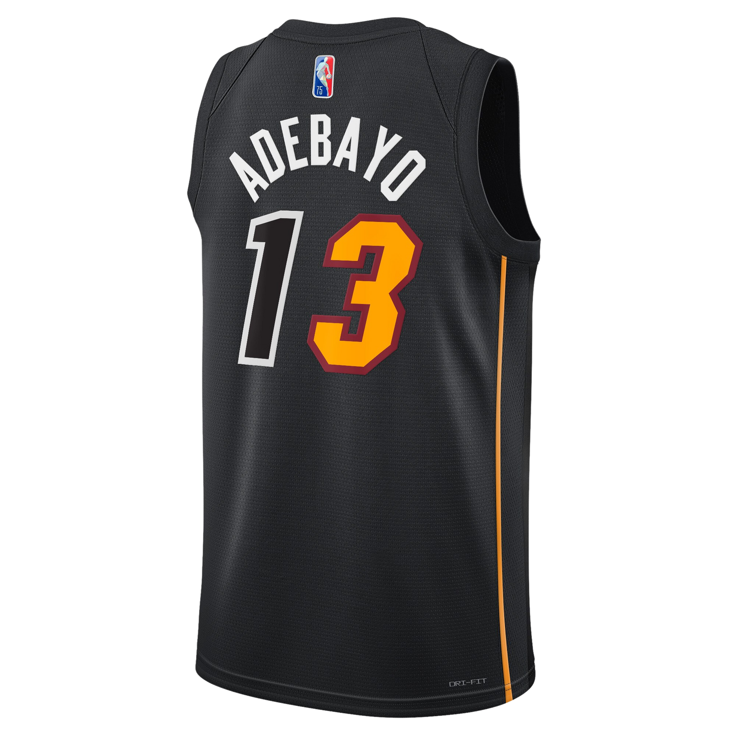 Miami Heat Black Mashup Jersey Bam Adebayo #13