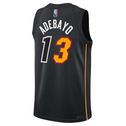Miami Heat Black Mashup Jersey Bam Adebayo #13
