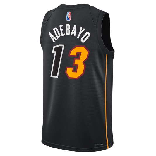 Miami Heat Black Mashup Jersey Bam Adebayo #13