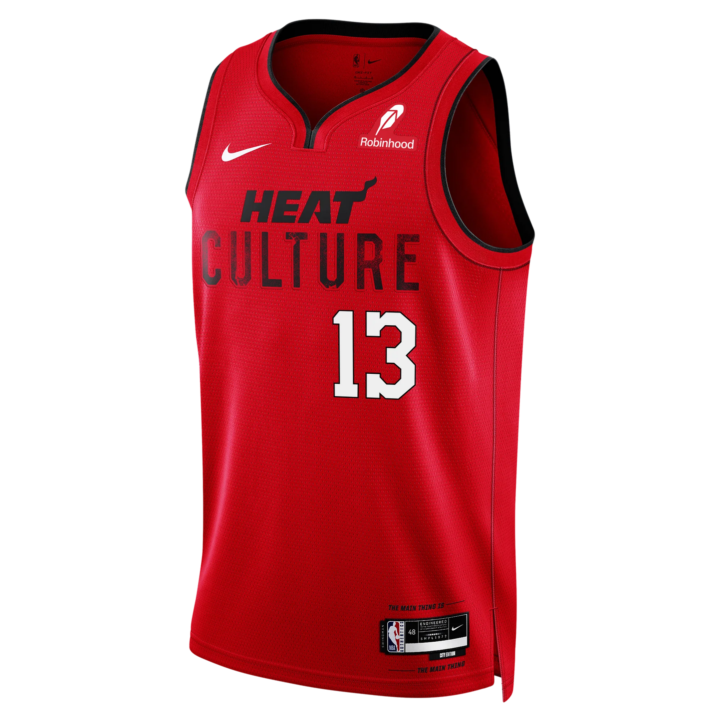 Miami Heat Red "HEAT Culture" City Jersey Bam Adebayo #13