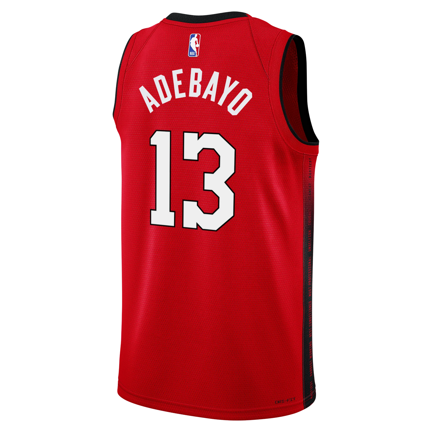 Miami Heat Red "HEAT Culture" City Jersey Bam Adebayo #13