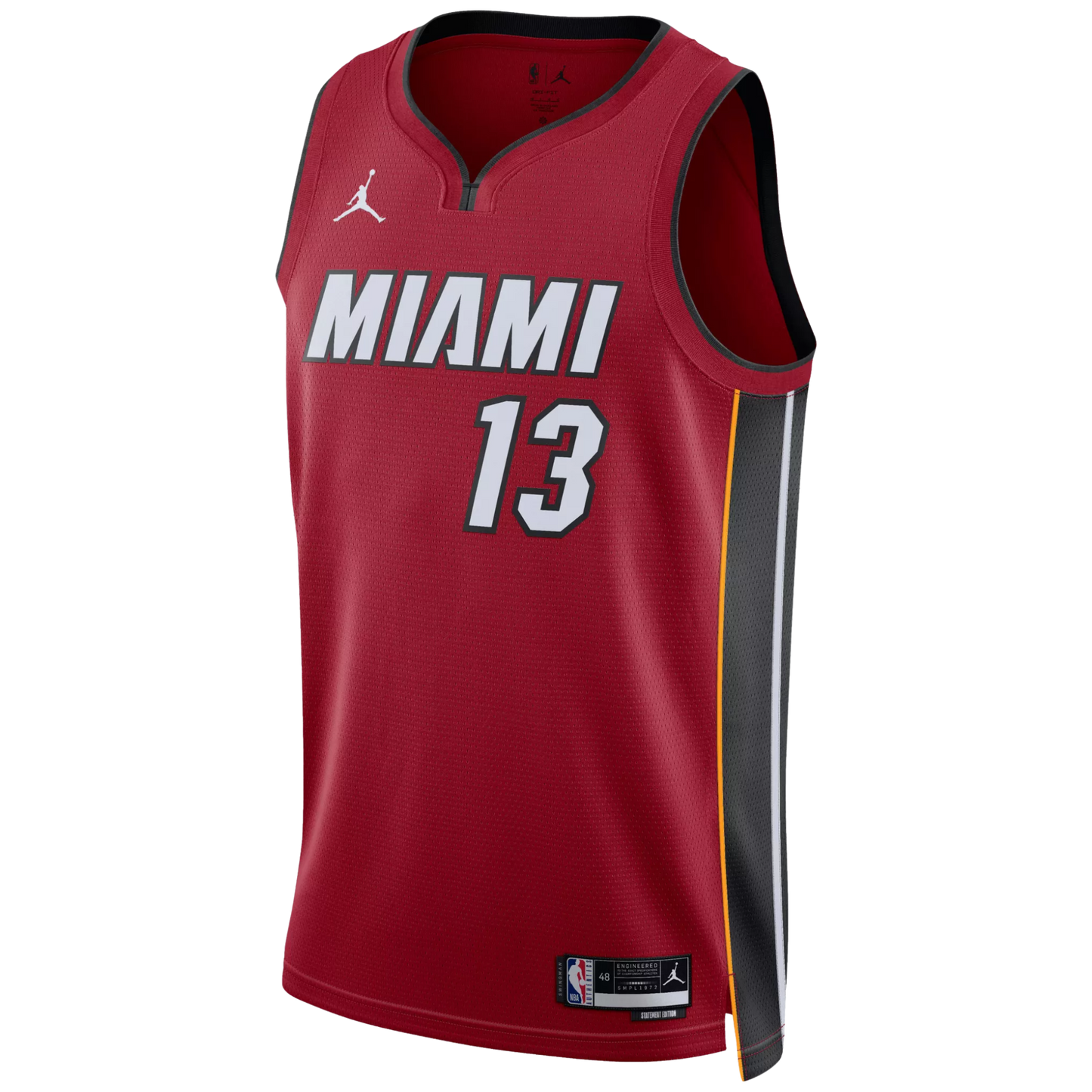 Miami Heat Red Statement Jersey Bam Adebayo #13