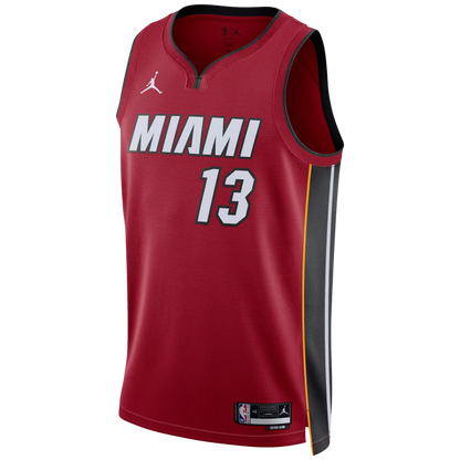 Miami Heat Red Statement Jersey Bam Adebayo #13