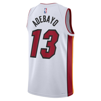 Miami Heat White Association Jersey Bam Adebayo #13