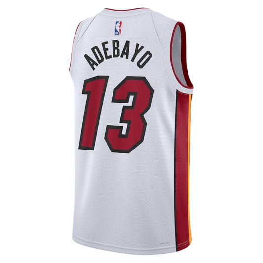 Miami Heat White Association Jersey Bam Adebayo #13