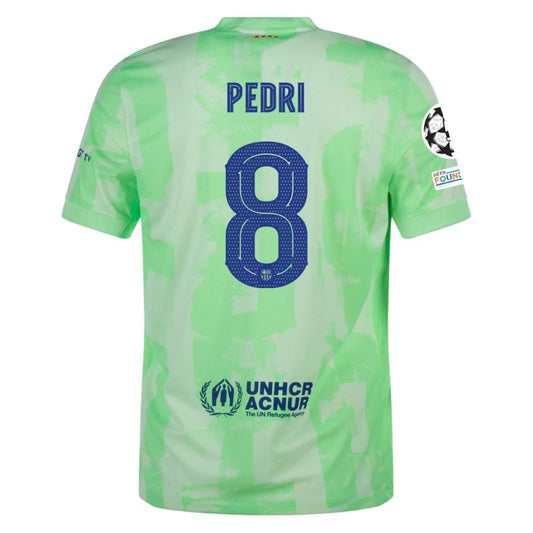 Barcelona 24/25 Third Jersey Pedri #8 back