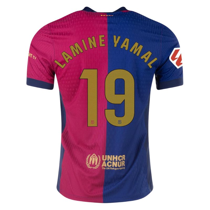 Barcelona 24/25 Home Jersey Lamine Yamal #19