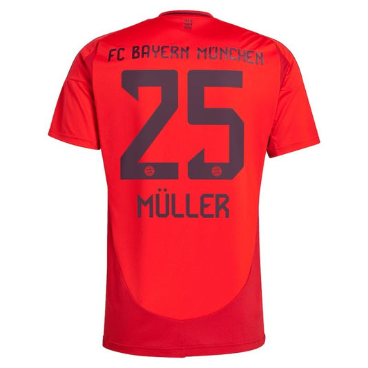 Bayern Munich 24/25 Home Jersey Muller #25 back