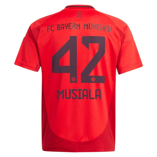 Bayern Munich 24/25 Home Jersey Musiala #42 back